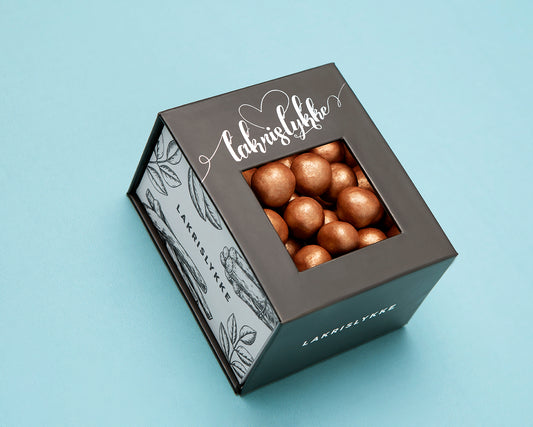 Lakkrískúlur með súkkulaði